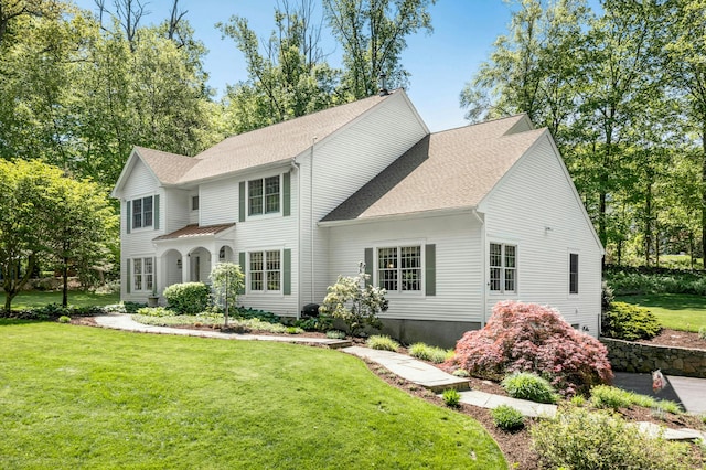 12 Rob Rider Rd, Redding, CT 06896 - view of front of home featuring roof with shingles and a front yard
