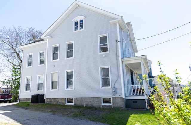 view of side of home
