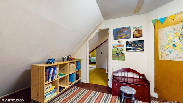 bedroom with carpet flooring