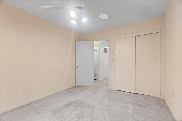 281 Gardner Ave Unit G5, New London, CT 06320 - unfurnished bedroom featuring carpet floors, baseboards, a closet, and a ceiling fan