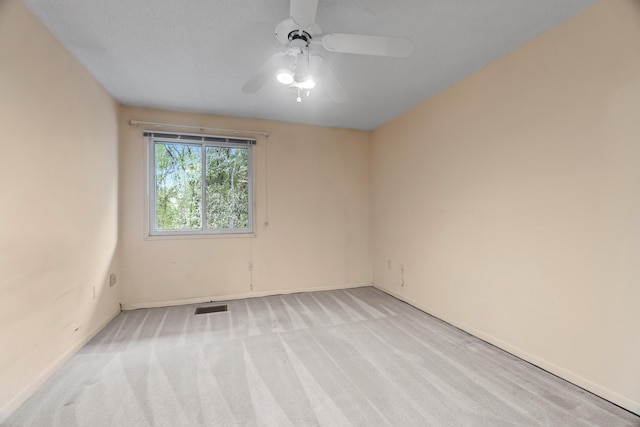 281 Gardner Ave Unit G5, New London, CT 06320 - spare room with light carpet, a ceiling fan, and baseboards