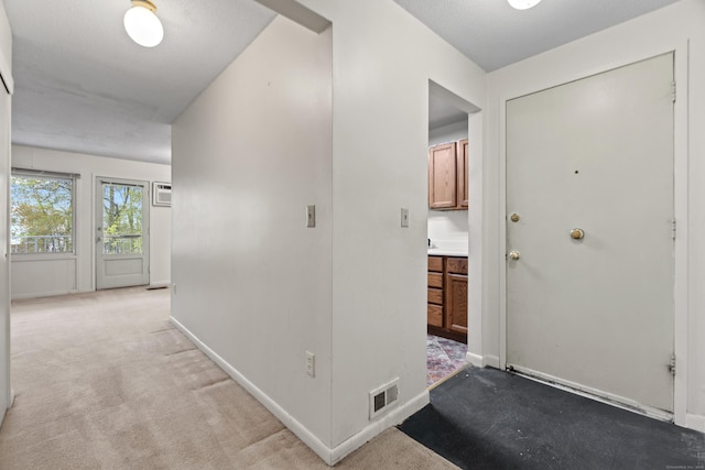281 Gardner Ave Unit G5, New London, CT 06320 - corridor with light carpet and baseboards