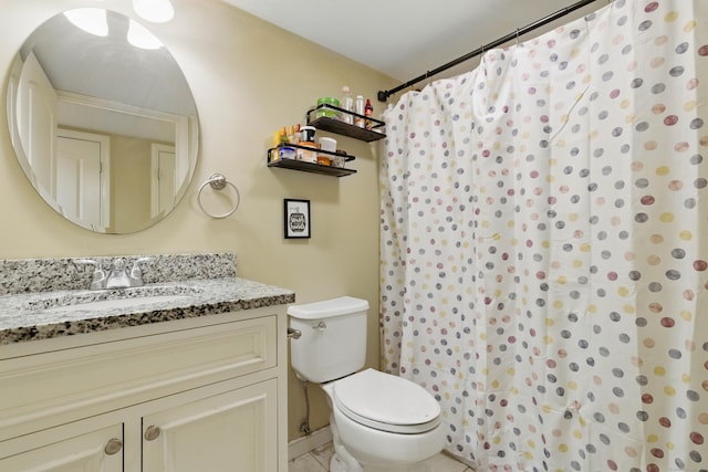 9 Brewer St Unit 1, New London, CT 06320 - full bath with toilet, vanity, and a shower with shower curtain