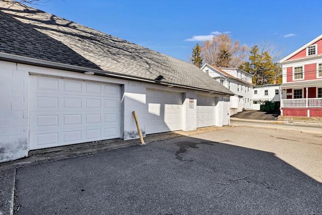 9 Brewer St Unit 1, New London, CT 06320 - view of property exterior with roof with shingles and an outbuilding