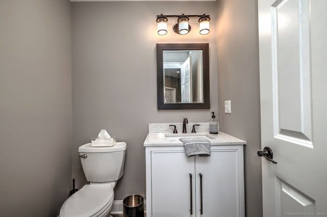 2 Butternut Ridge Rd, Oxford, CT 06478 - half bath featuring vanity and toilet