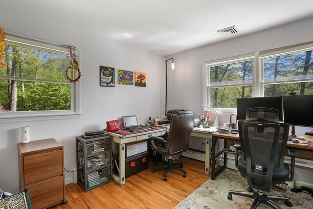 25 Fleetwood Dr, New Fairfield, CT 06812 - home office featuring light wood finished floors