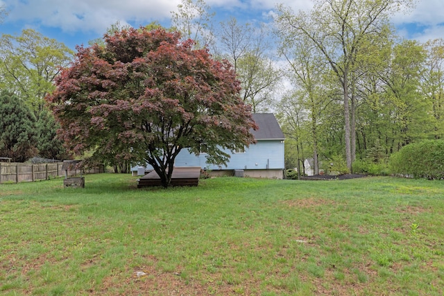 view of yard