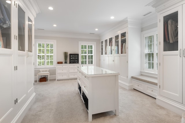 68 Woods End Rd, New Canaan, CT 06840 - spacious closet with light colored carpet