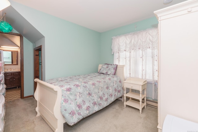 21 Bethpage Dr, Bethel, CT 06801 - bedroom featuring light colored carpet and baseboard heating