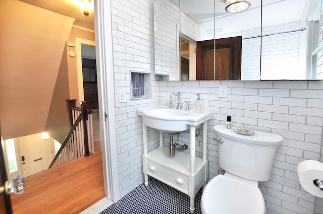 16 Ridgewood Rd, Windsor, CT 06095 - bathroom featuring toilet and tile patterned flooring