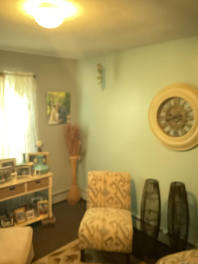 45 Ludlow St, Waterbury, CT 06710 - living room with baseboard heating