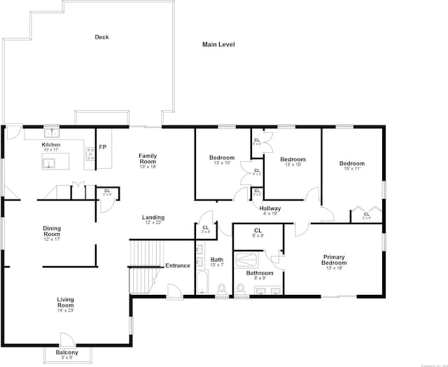 20 Mountain Wood Rd, Stamford, CT 06903 - property floor plan
