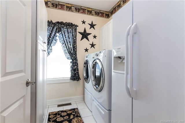 2 Crestview Dr Unit 2, Middlefield, CT 06481 - laundry room with independent washer and dryer, light tile patterned flooring, and cabinet space