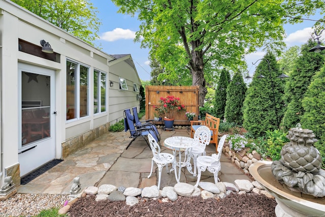 26 Williams Rd, Cheshire, CT 06410 - view of patio with fence