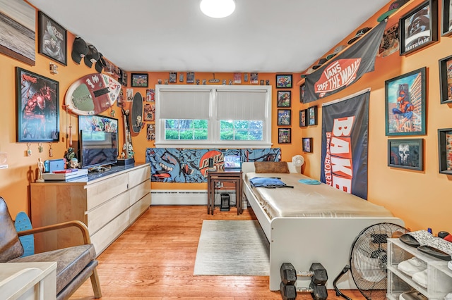 26 Williams Rd, Cheshire, CT 06410 - office space featuring light wood finished floors and a baseboard heating unit