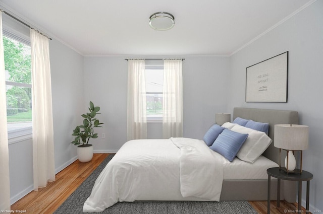 5 Roberge Rd, Bristol, CT 06010 - bedroom featuring wood finished floors, crown molding, and baseboards