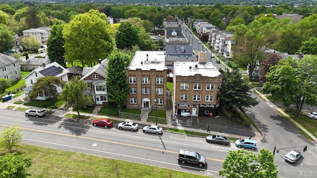 drone / aerial view