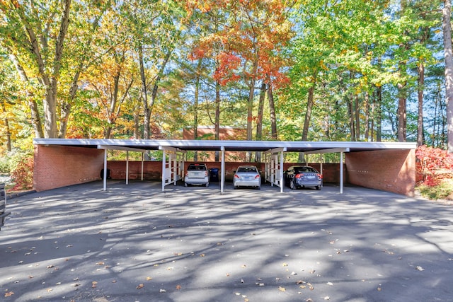 42 N Lake Dr Apt C2, Hamden, CT 06517 - view of covered parking lot