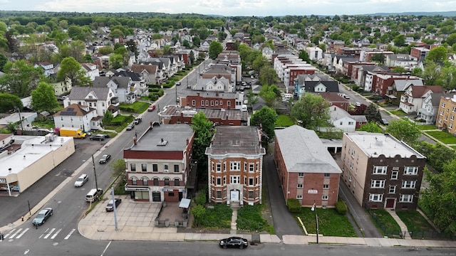 aerial perspective of suburban area