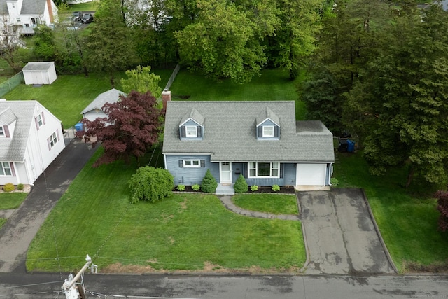view of subject property
