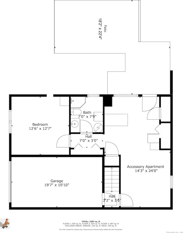 23 Davis Rd, Seymour, CT 06483 - view of property floor plan