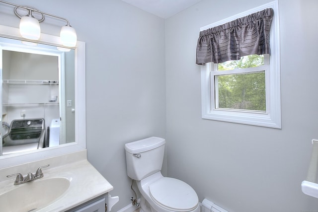 23 Davis Rd, Seymour, CT 06483 - half bath with vanity and washer / dryer