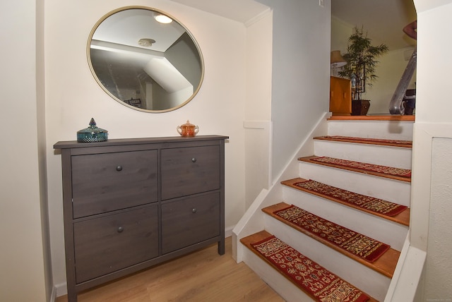 21 Craigmore Rd, Bloomfield, CT 06002 - stairs featuring wood finished floors and baseboards