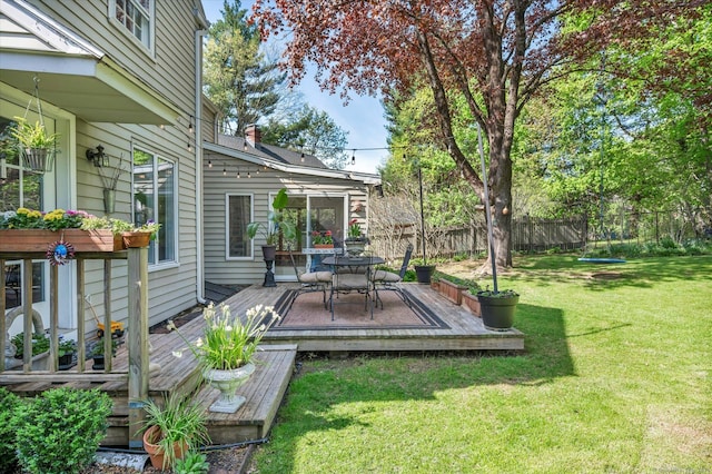 10 Meadowbrook Rd, Hamden, CT 06517 - view of yard featuring a deck