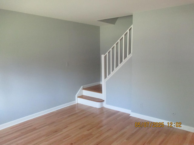 51-71 Park Ave Unit 3-21, Danbury, CT 06810 - staircase with wood finished floors and baseboards