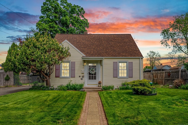 4 Hockanum Dr, East Hartford, CT 06118 - cape cod home featuring a shingled roof