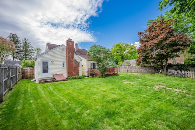 4 Hockanum Dr, East Hartford, CT 06118 - view of fenced backyard