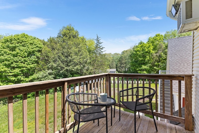 241 New London Rd, Colchester, CT 06415 - view of wooden deck