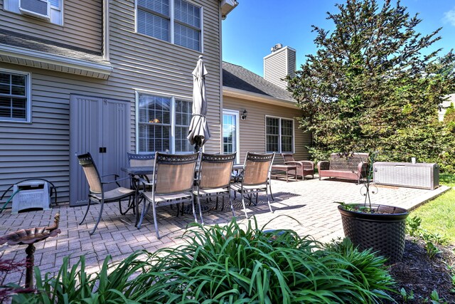 539 Plains Rd, Milford, CT 06461 - view of patio featuring outdoor dining area