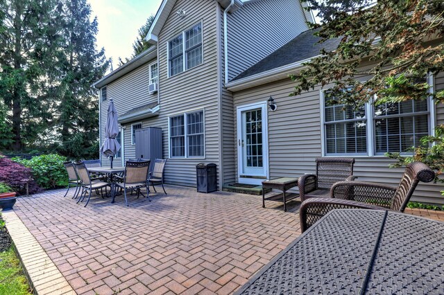 539 Plains Rd, Milford, CT 06461 - view of patio with outdoor dining area