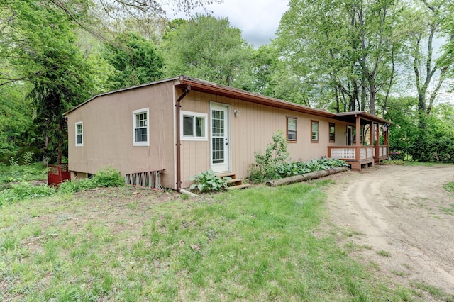 view of property exterior