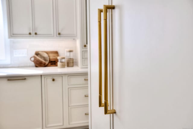 450 Penfield Rd, Fairfield, CT 06824 - detailed view of high end fridge and backsplash