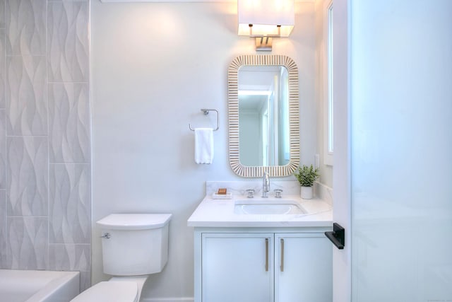 450 Penfield Rd, Fairfield, CT 06824 - bathroom with toilet, vanity, and a shower