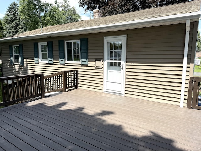 15-17 Beckerle St, Danbury, CT 06811 - view of wooden terrace