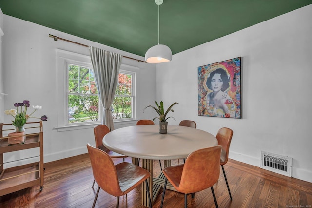 19 Orpington St, Hamden, CT 06517 - dining space with baseboards and hardwood / wood-style flooring