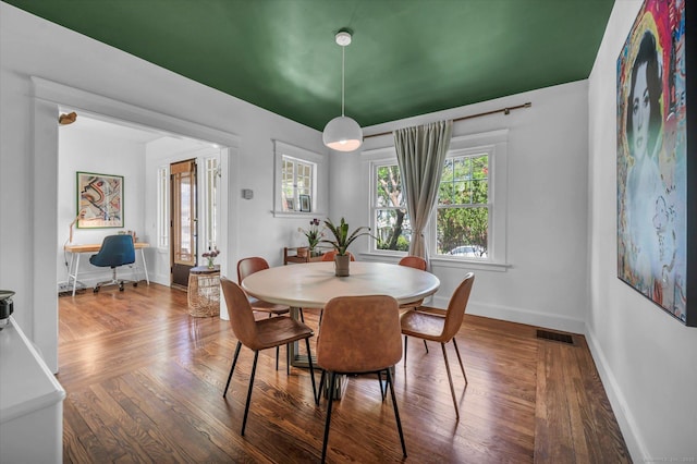 19 Orpington St, Hamden, CT 06517 - dining space with wood finished floors and baseboards