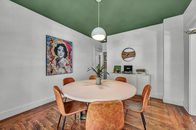 19 Orpington St, Hamden, CT 06517 - dining space with baseboards and wood finished floors