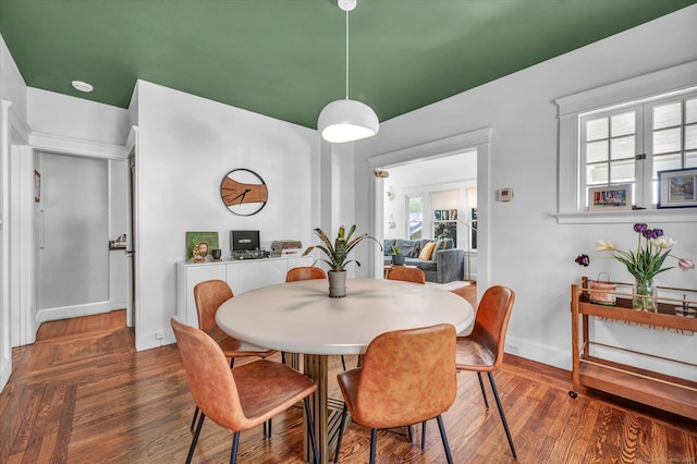 19 Orpington St, Hamden, CT 06517 - dining room with wood finished floors and baseboards