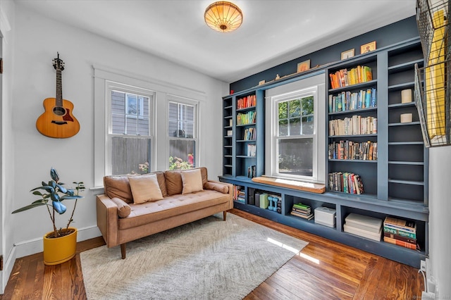 19 Orpington St, Hamden, CT 06517 - sitting room with wood finished floors and baseboards