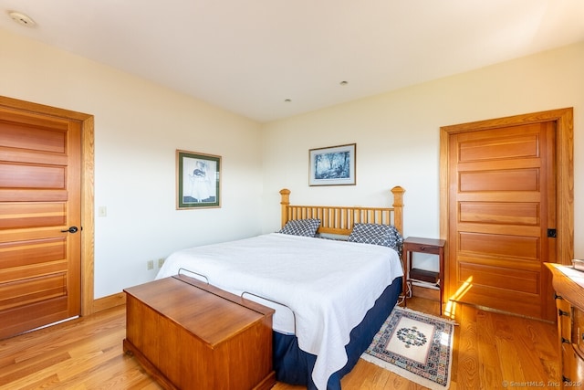 49 Bayberry Ln, Groton, CT 06340 - bedroom featuring light wood-style flooring
