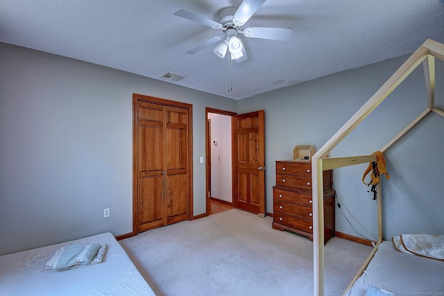 7 Stonegate Rd, East Hampton, CT 06424 - bedroom with a closet, carpet, baseboards, and a ceiling fan