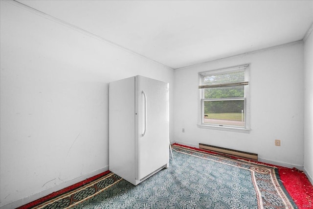 20 Cedar Ln, Norwich, CT 06360 - spare room with a baseboard radiator