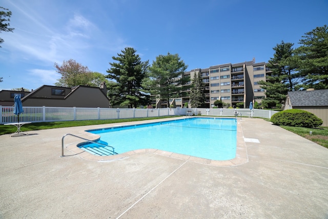 85 Viscount Dr Unit 10A, Milford, CT 06460 - community pool with fence and a patio