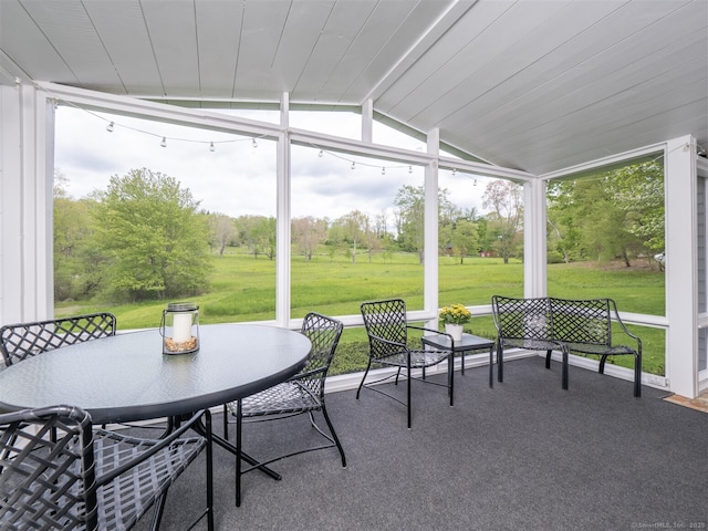 61 Nod Hill Rd, Wilton, CT 06897 - sunroom featuring outdoor dining space