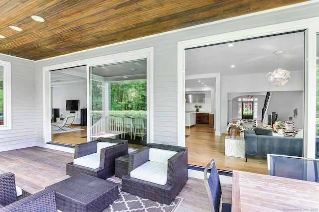 6 Spectacle Ln, Ridgefield, CT 06877 - view of deck