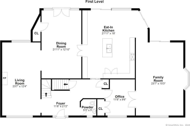 24 Lawrence Hill Rd, Stamford, CT 06903 - property floor plan